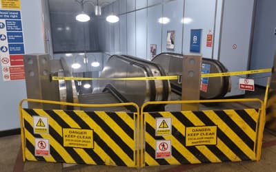 Station where passengers forced to climb 121 steps branded 'disgrace'