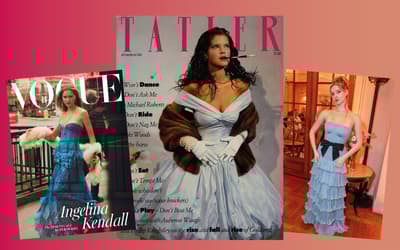 What to wear on Christmas Day? Taffeta gowns come out on top 